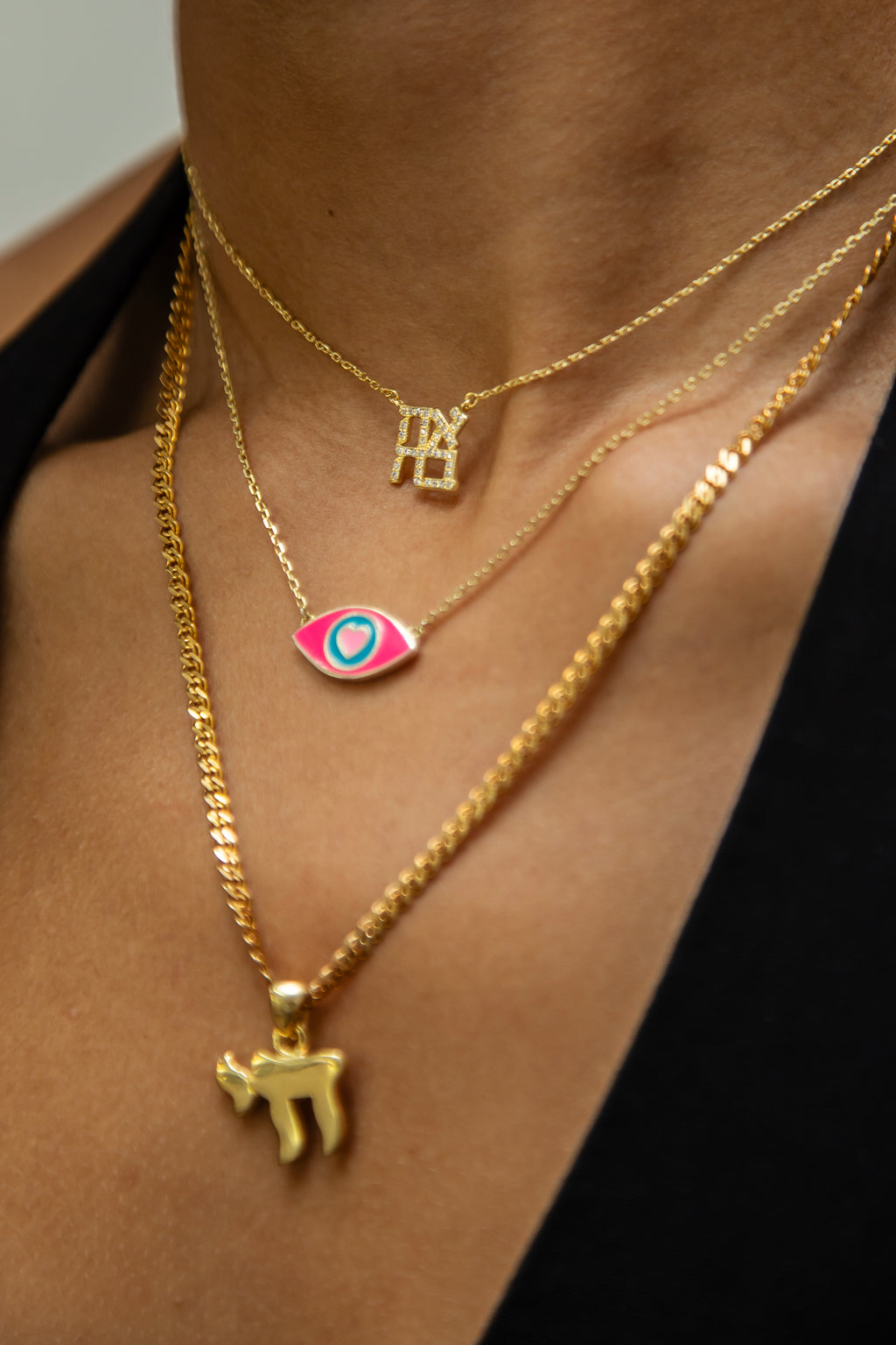 Sterling silver AHAVA Necklace