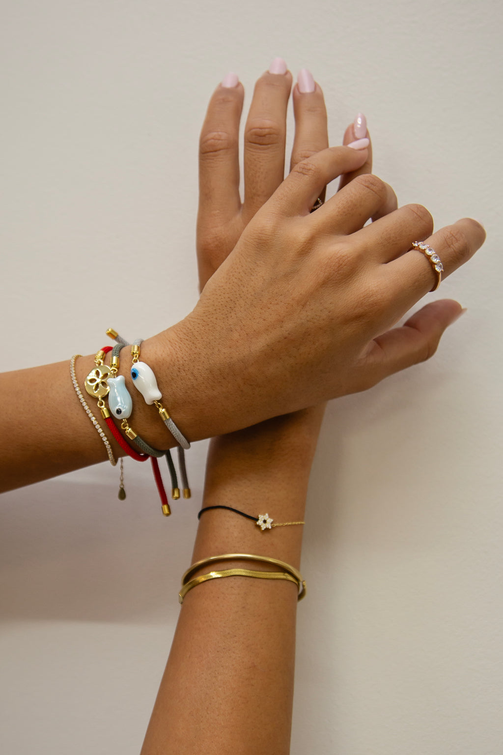 Various Fish and charm bracelets