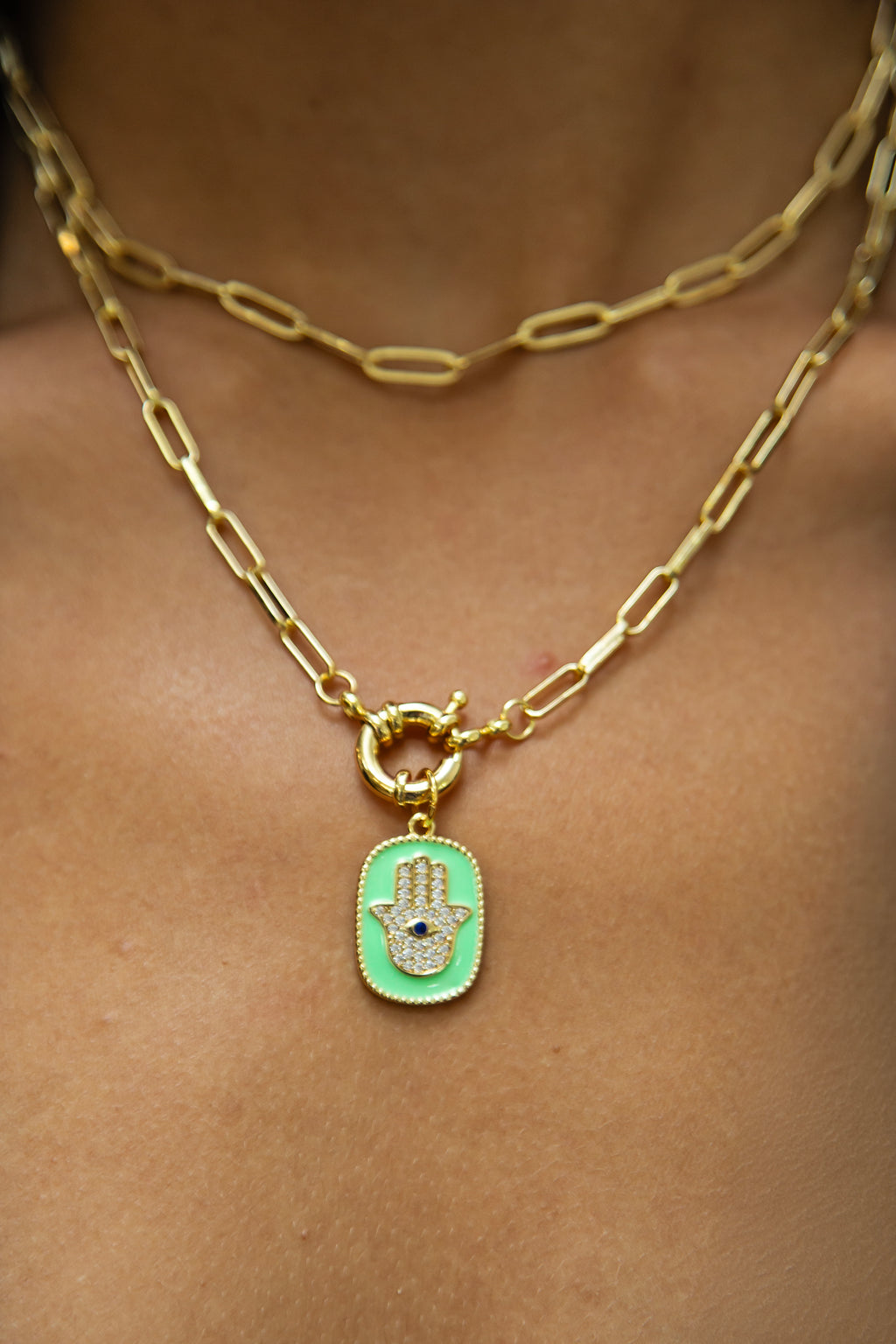 Hamsa Necklace